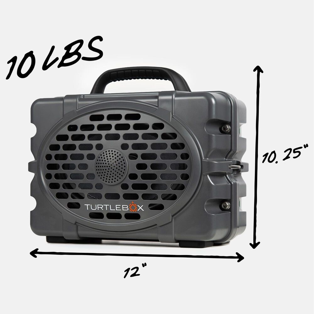 Turtlebox Audio Original Gen 3 Outdoor Speaker in Gray, , large