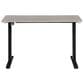 OSP Home Primo 48" Electric Sit and Stand Desk in Black and Light Gray, , large
