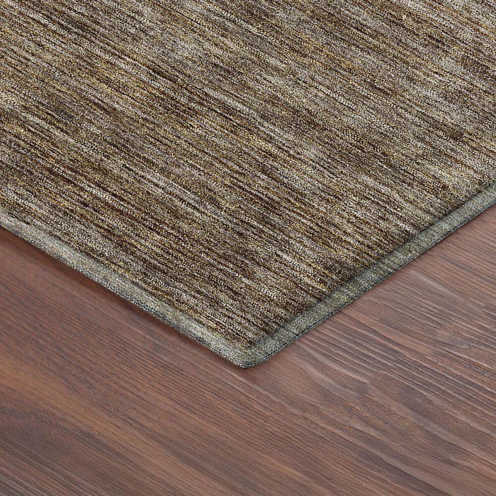 Dalyn Rug Company Soft Essentials Solid Brown 5' x 7'6" Indoor/Outdoor Area Rug, , large