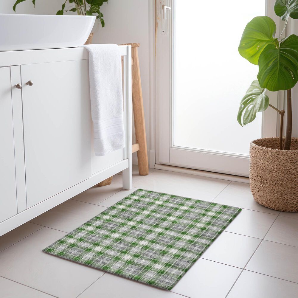 Dalyn Rug Company Wonderland WN25 1&#39;8&quot; x 2&#39;6&quot; Green Indoor/Outdoor Area Rug, , large