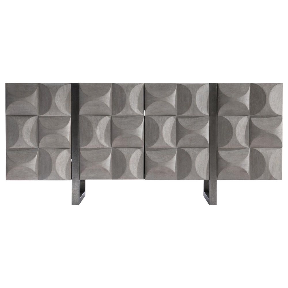 Bernhardt Rune 72&quot; Entertainment Credenza in Bluff and Graphite, , large