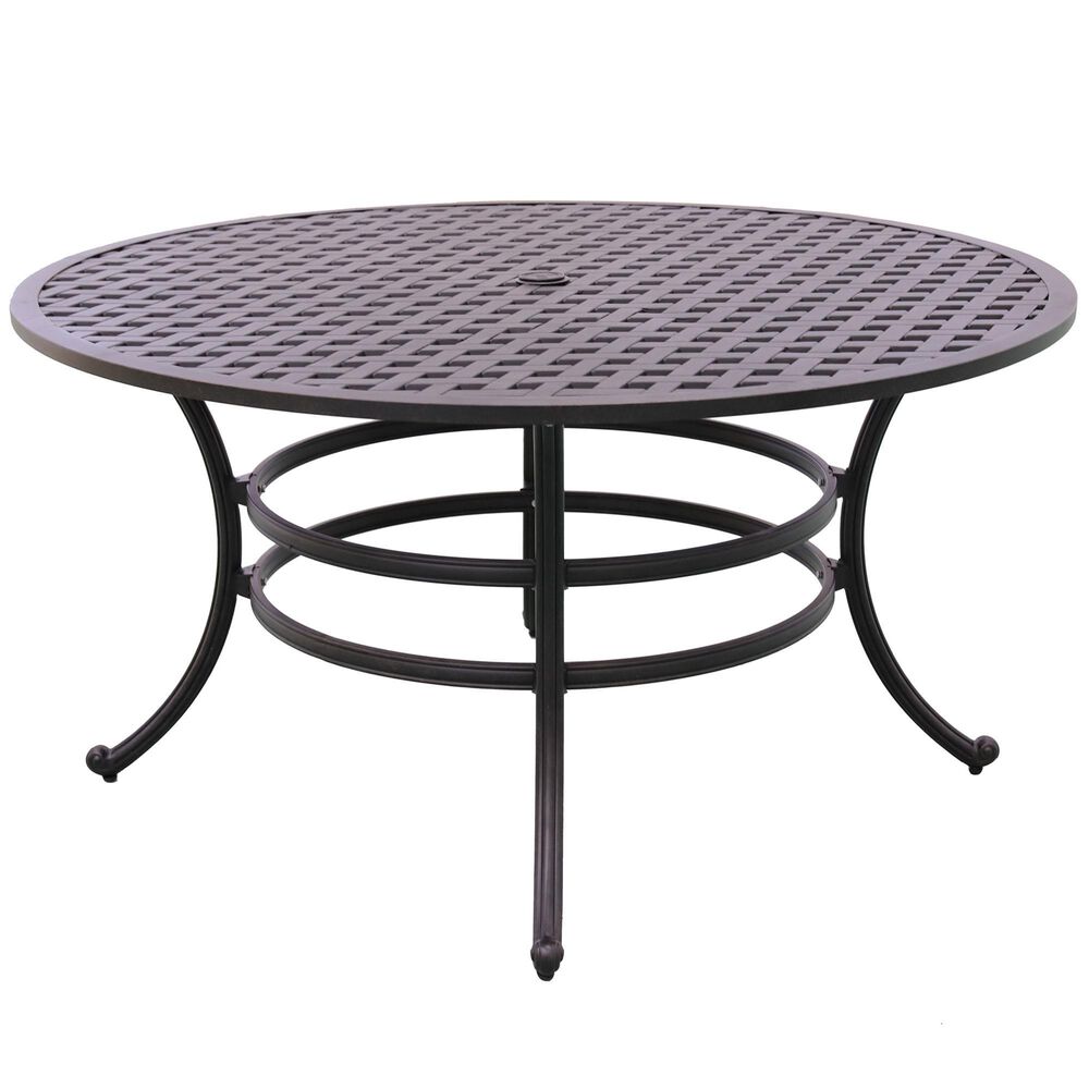 World Source Castle Rock 7-Piece Dining Set in Black, , large