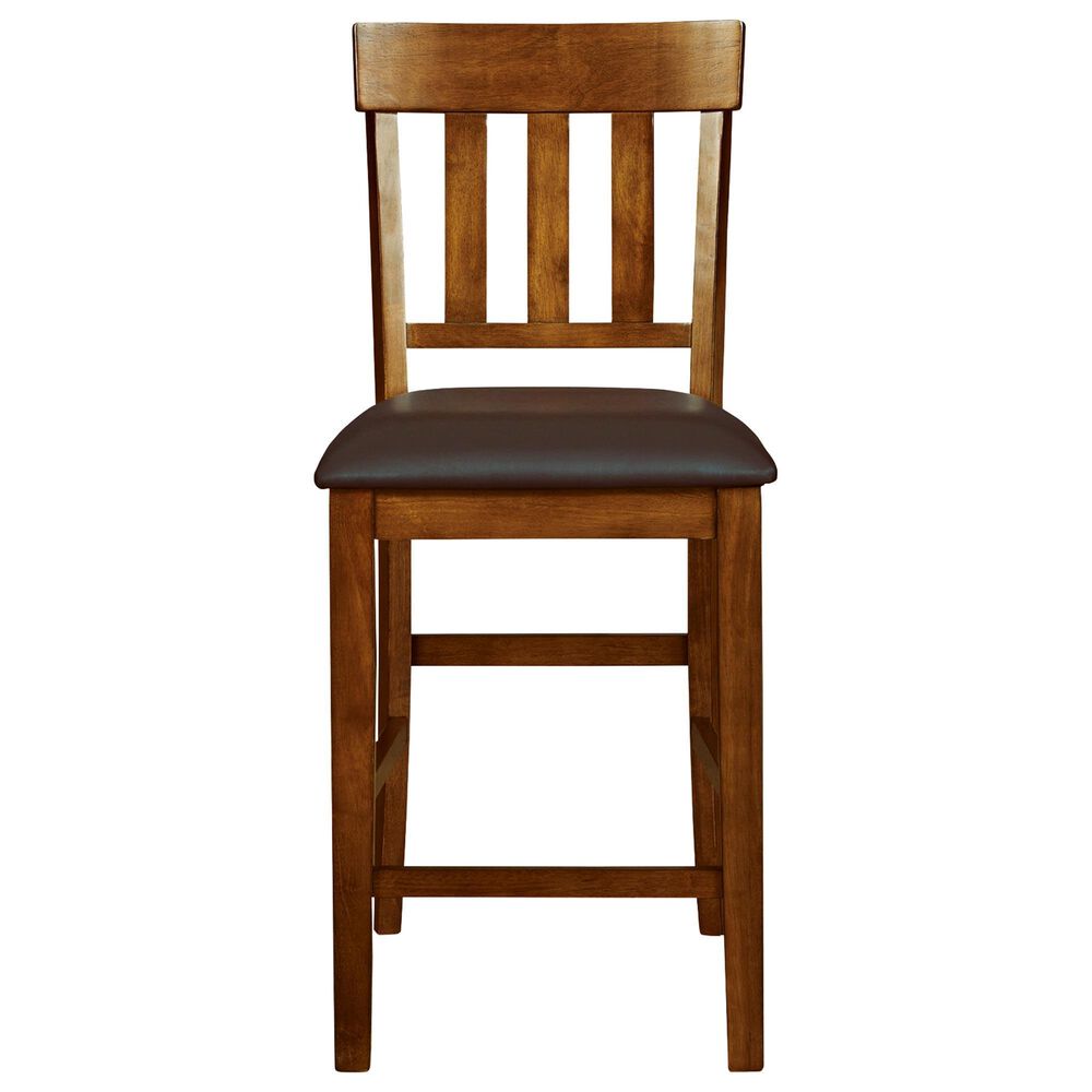 Ashley Ralene 6-Piece Rectangular Dining Set in Burnished Dark Brown, , large