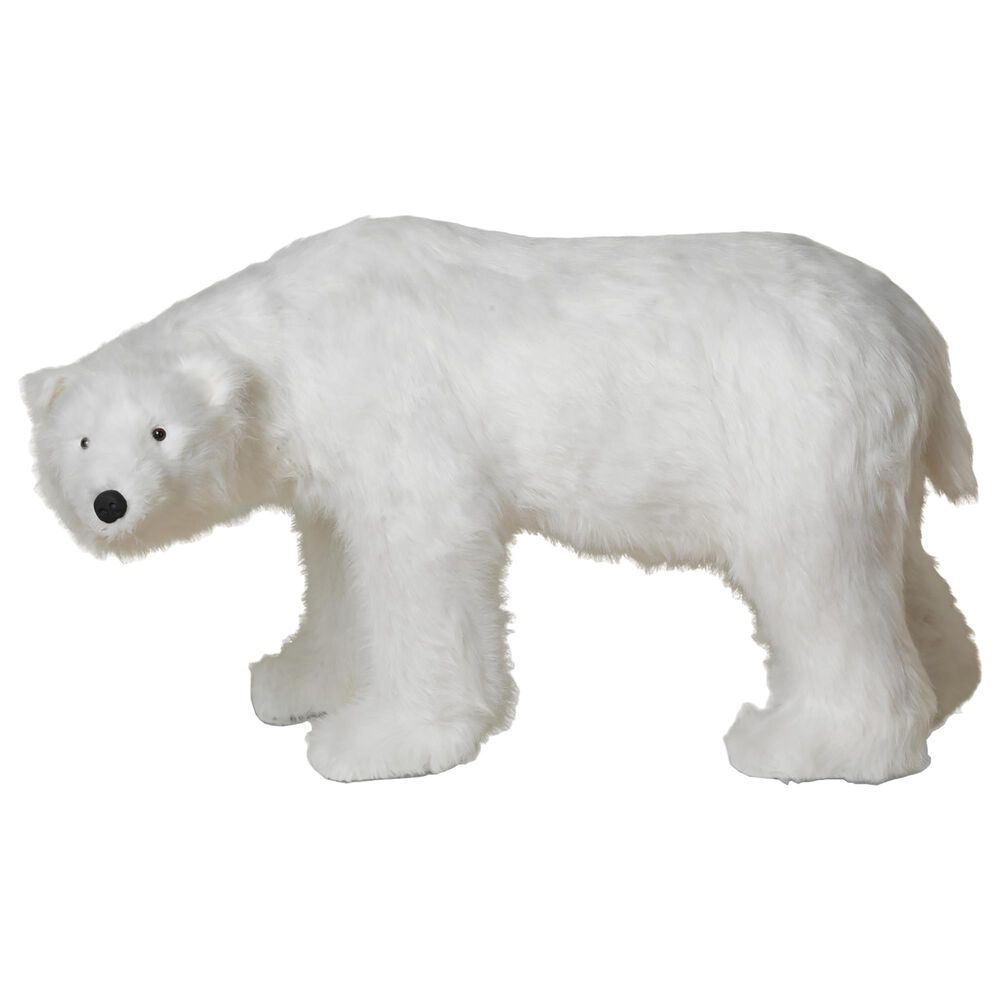The Gerson Company 53" Female Polar Bear in White, , large