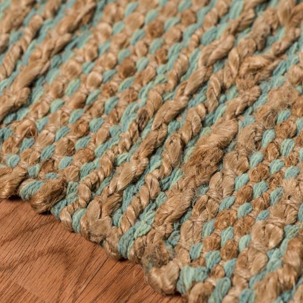 Amer Rugs Naturals 8&#39; x 10&#39; Aqua Area Rug, , large