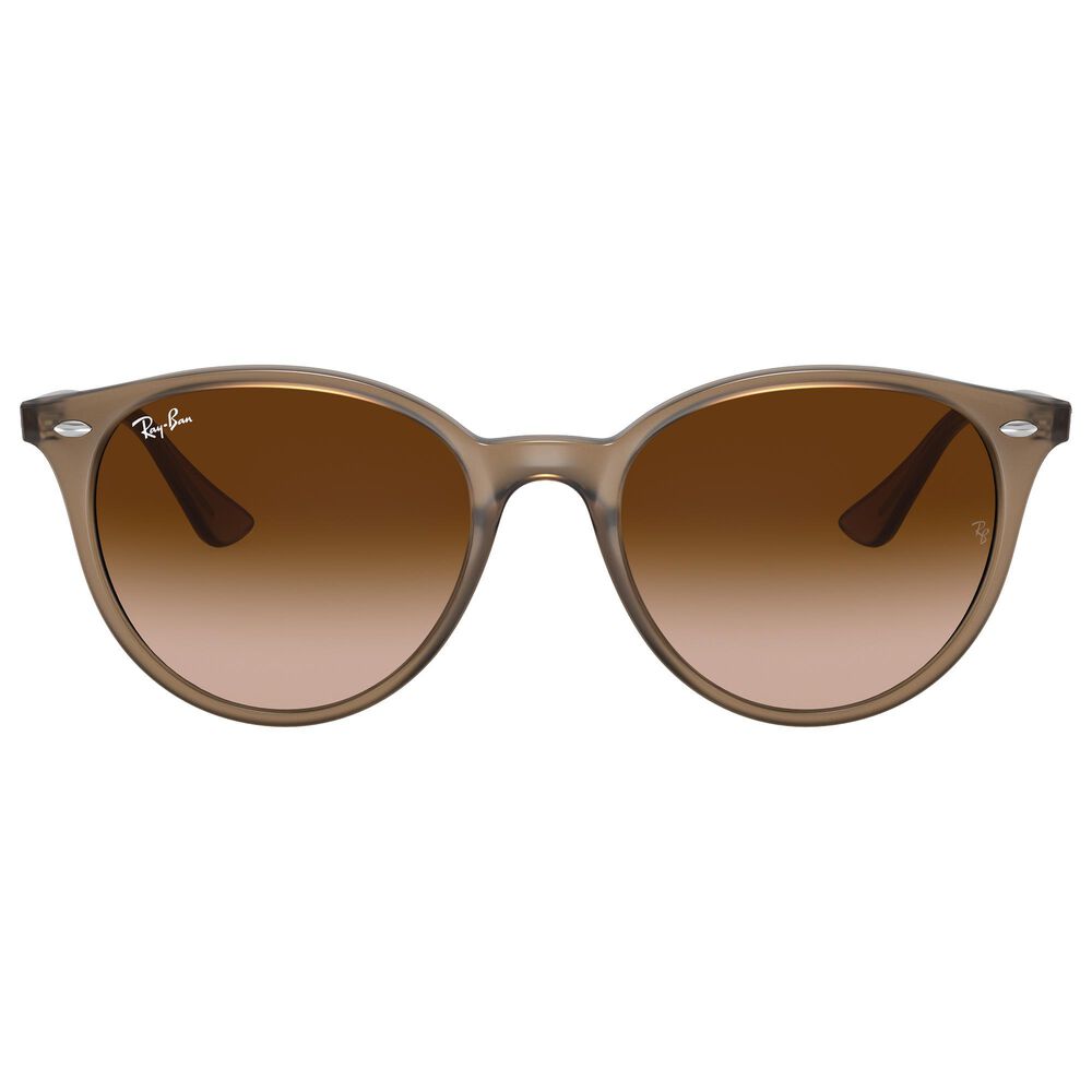 Ray-Ban Sunglasses with Brown Lenses in Polished Beige, , large