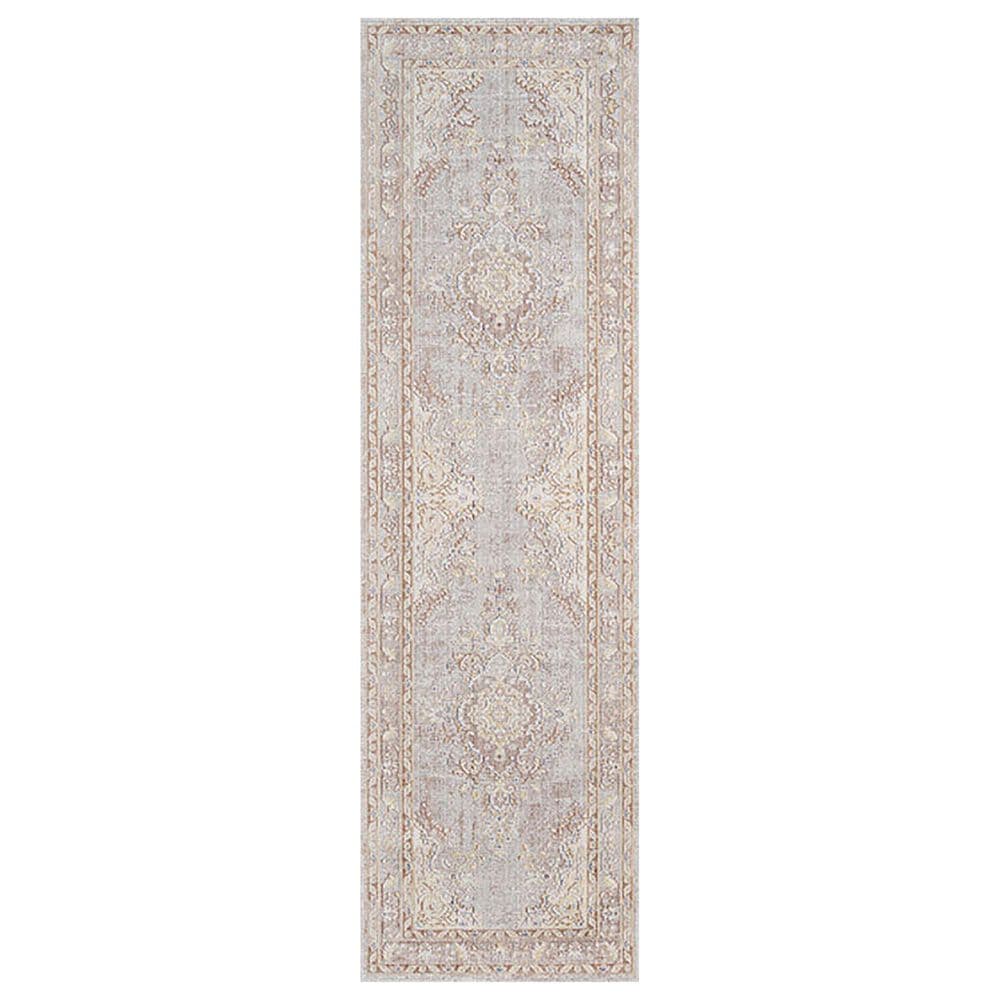 Momeni Isabella ISA-1 2"7" x 8" Grey Runner, , large