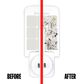 Dynamic Solutions Worldwide Replacement Glue Cards for LED Indoor Fly Trap in White (Set of 6), , large