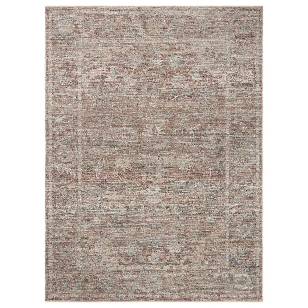 Magnolia Home Millie 11"6" x 15"7" Brick and Fog Area Rug, , large