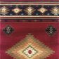 Oriental Weavers Hudson 87K 1"10" x 7"6" Red Runner, , large