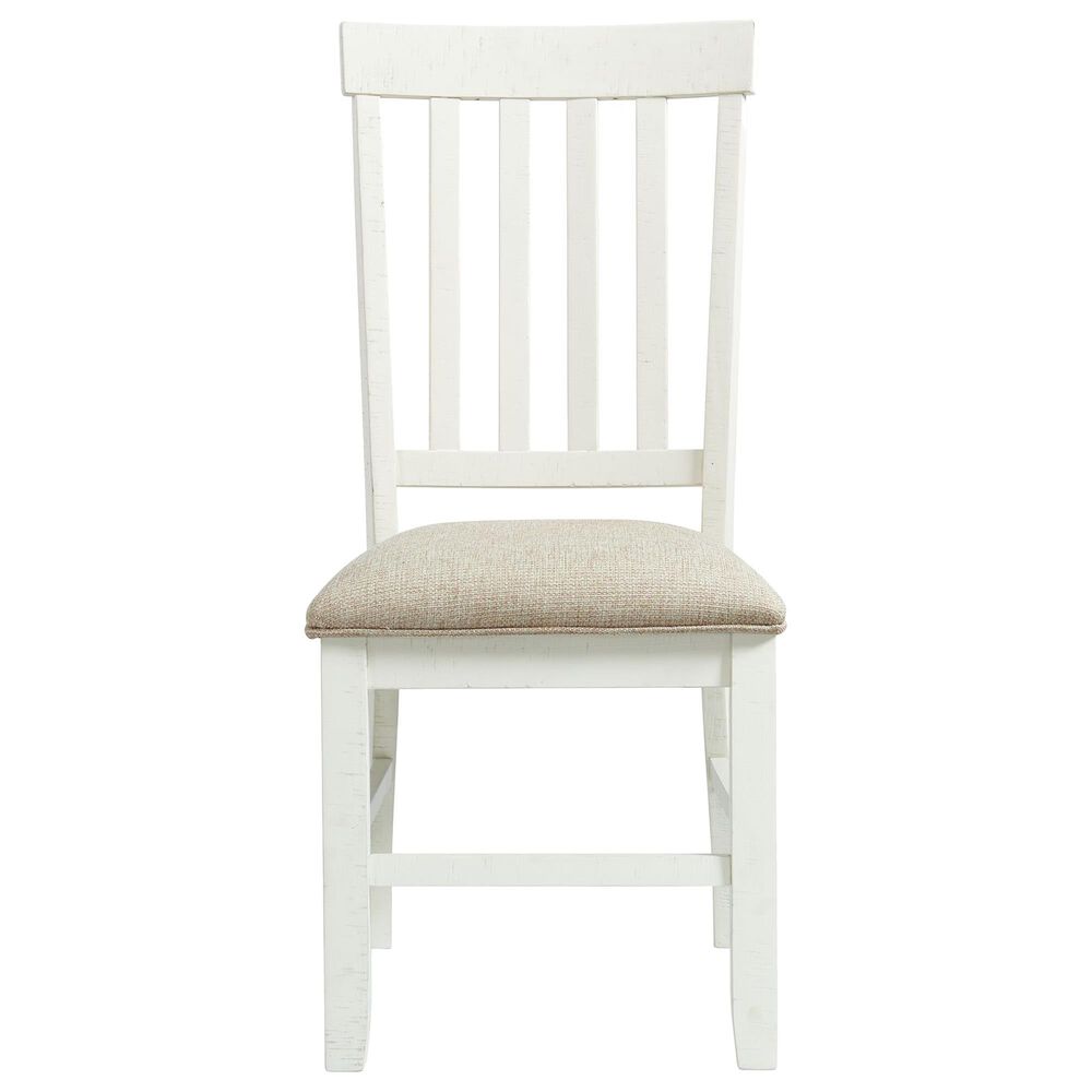Mayberry Hill Stone Side Chair in White, , large