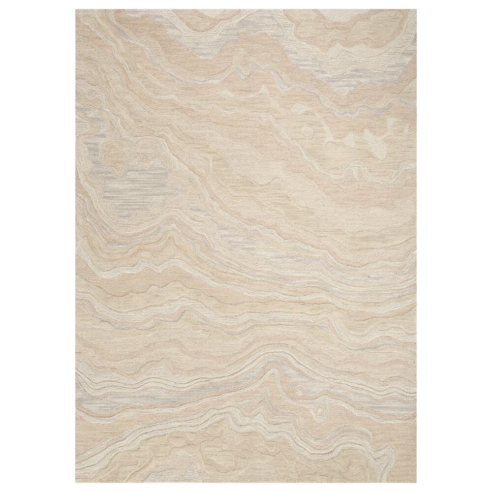Nourison Graceful 3"9" x 5"9" Beige Area Rug, , large