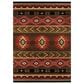 Dalyn Rug Company Phoenix 6" x 9" Chocolate Indoor/Outdoor Area Rug, , large