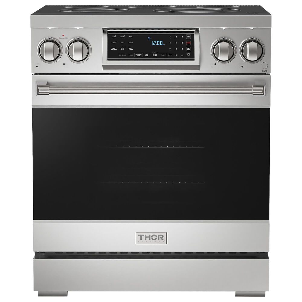 Thor Kitchen Gordon Ramsay 4.55 Cu. Ft. Professional Electric Range in Stainless Steel, , large