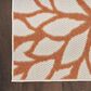 Nourison Aloha ALH05 3"6" x 5"6" Ivory and Multicolor Indoor/Outdoor Area Rug, , large