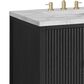 James Martin Vanities Myrrin 60" Double Vanity in Carbon Oak with 3 cm Victorian Silver Quartz Top, , large