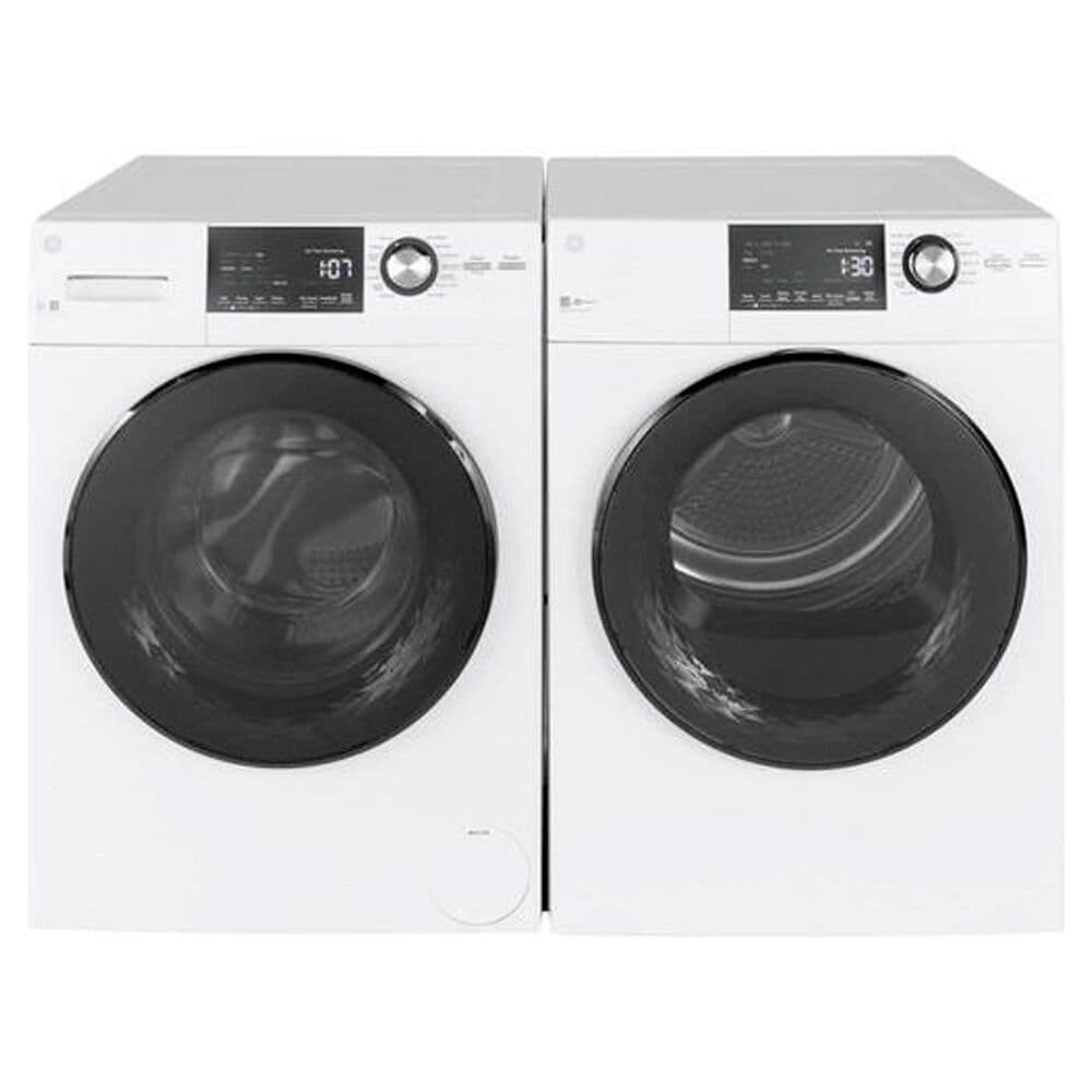 GE Appliances 4.3 Cu. Ft. 14-Cycle Electric Dryer in White, , large