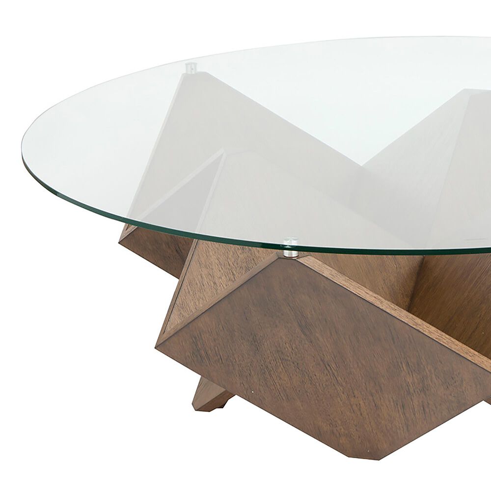Nicolette Home Vector Cocktail Table in Russet, , large