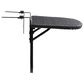 CorLiving Parksville Patio Balcony Table in Black, , large