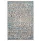 Surya Solar 3" x 5" Gray, Teal, Dark Blue, Light Gray, Charcoal and Mustard Area Rug, , large