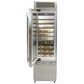 Fulgor Milano 24" Pro Wine Cellar with Left Hinge in Stainless Steel, , large