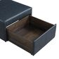 Lifestyle Solutions Hailey Storage Ottoman in Navy, , large