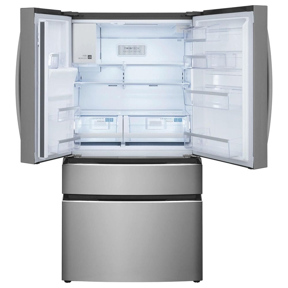 Frigidaire Gallery 26.3 Cu. Ft. Standard-Depth 4-Door French Door Refrigerator in Stainless Steel, , large