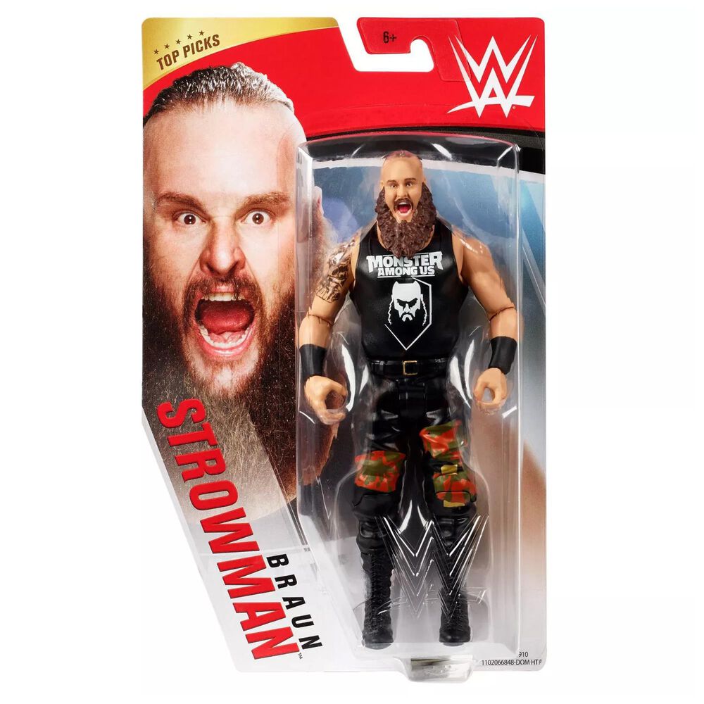 Mattel WWE Top Talent Braun Strowman , , large