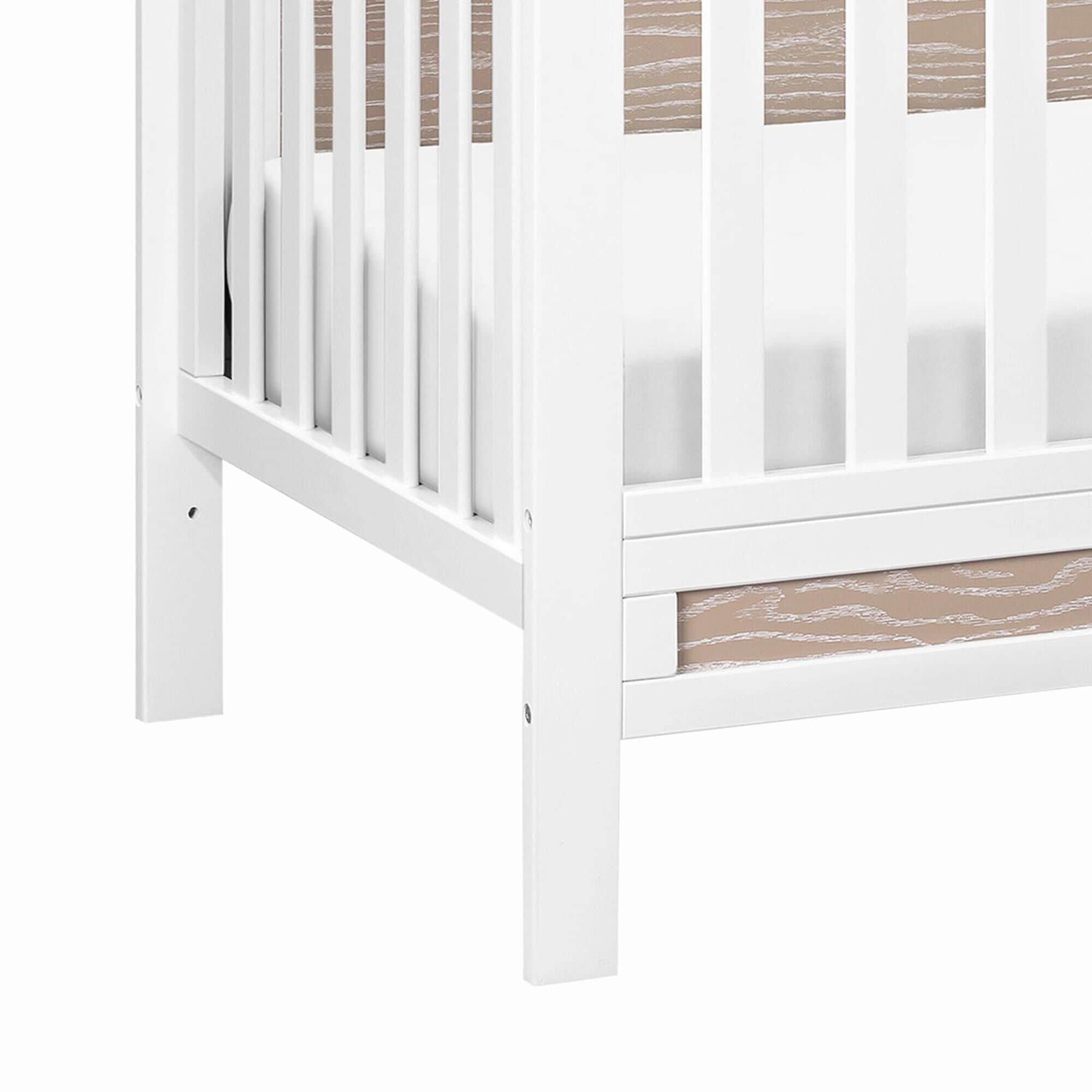 White clearance wooden crib