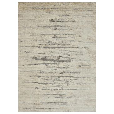 Kas Oriental Rugs Merino Horizon 3"9" x 5"11" Ivory and Grey Area Rug, , large