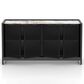 Declan Dining 4-Door Buffet in Cognac Peppercorn Washed and Shell, , large