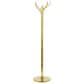 Maple and Jade 5-Hook Freestanding Coat Rack in Polished Gold, , large