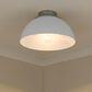 Golden Lighting Zoey Flush Mount in White, , large