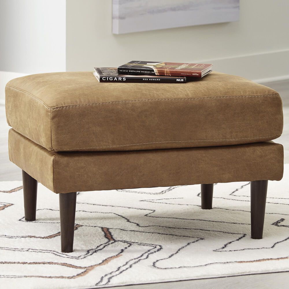 Ashley Telora Ottoman in Caramel, , large