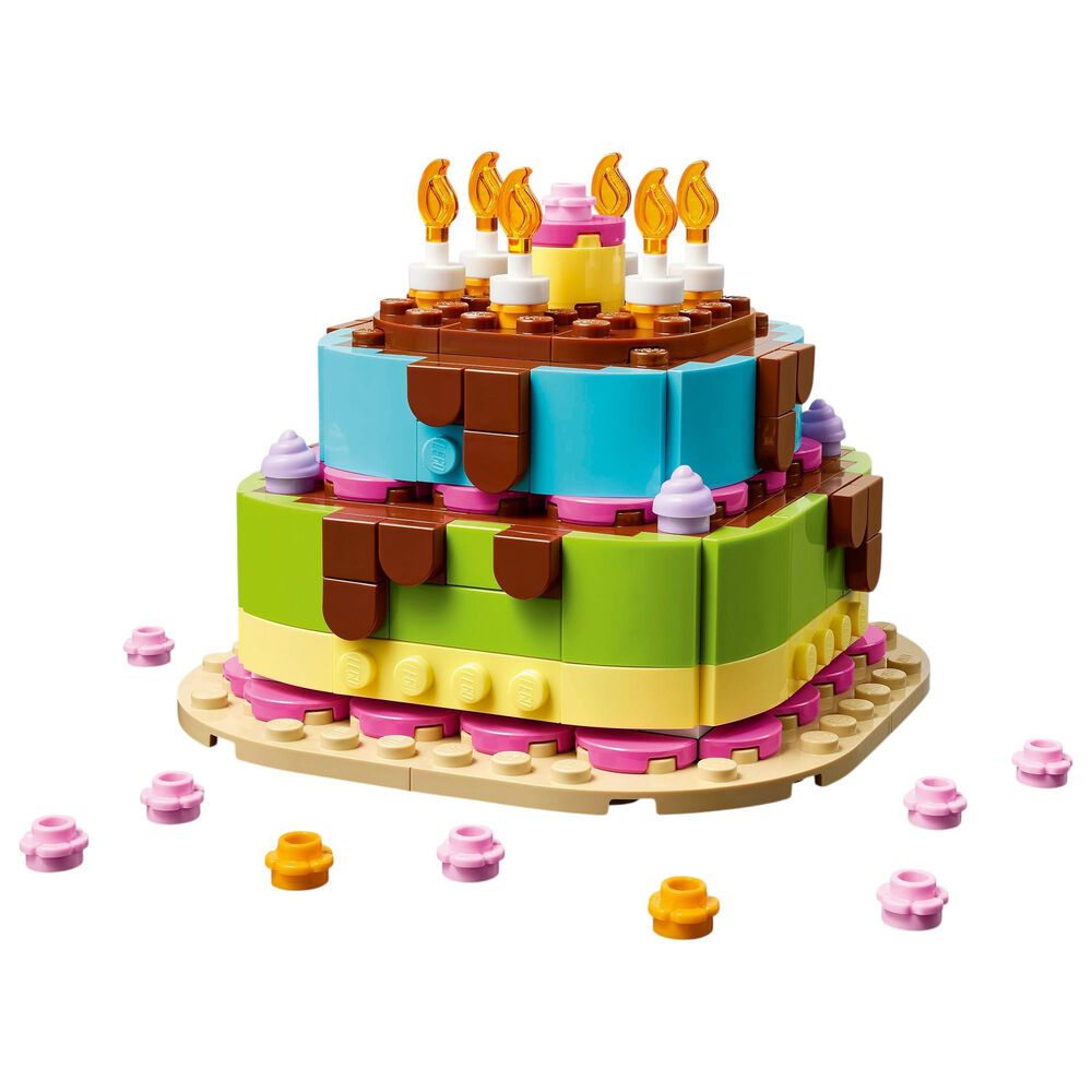 LEGO Birthday Party Cake Building Set, , large