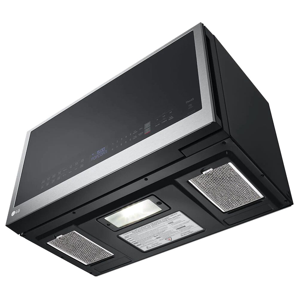 LG 1.7 Cu. Ft. Over-the-Range Microwave Oven with Air Fry in Stainless Steel, , large