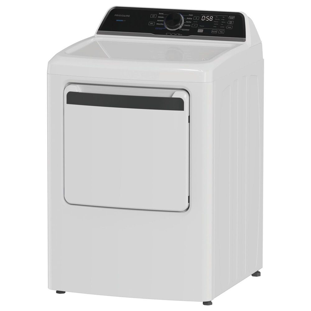 Frigidaire 7 Cu. Ft. Gas Top Load Dryer in White, , large