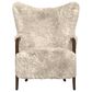 Golden Wave Furniture Micah Accent Chair in Cream, , large