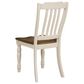 Ashley Wirloni 5-Piece Round Dining Set in Antique White and Brown, , large