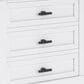 Ashley Ashbryn King Storage Bed and Two Nightstands in White and Oak, , large