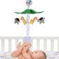 Lambs & Ivy Lollipop Jungle Musical Baby Crib Mobile in Grey, Gold and White, , large