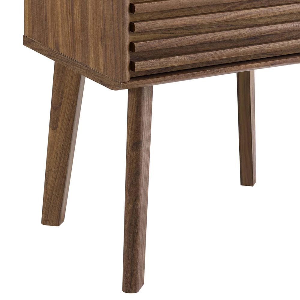 Modway Render End Table in Walnut, , large