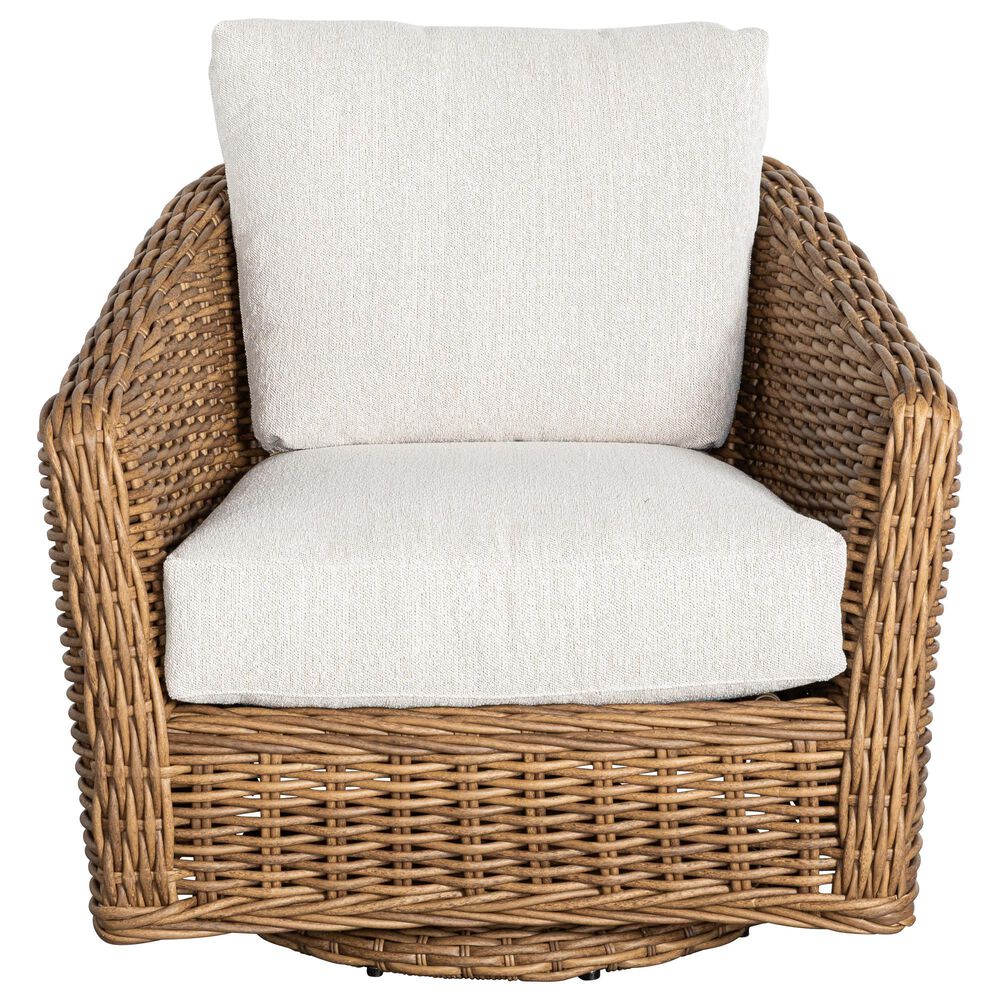 Venture Tamandayu Swivel Glider Lounge Chair in Verse Moon, , large