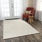 RIZZY Brindleton 8" x 10" White Area Rug, , large