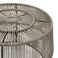 Furniture of America Meja Round Patio Coffee Table in Gray, , large