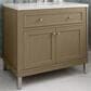 James Martin Vanities Chicago 36" Single Bathroom Vanity Cabinet in Walnut Whisper, , large