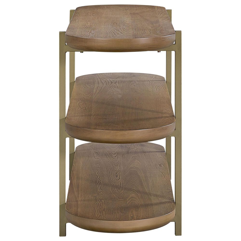 Sterling Timber Elure Bridges Console Table in Latte, , large