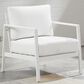 Linon Home Decor Holland Patio Armchair in White, , large