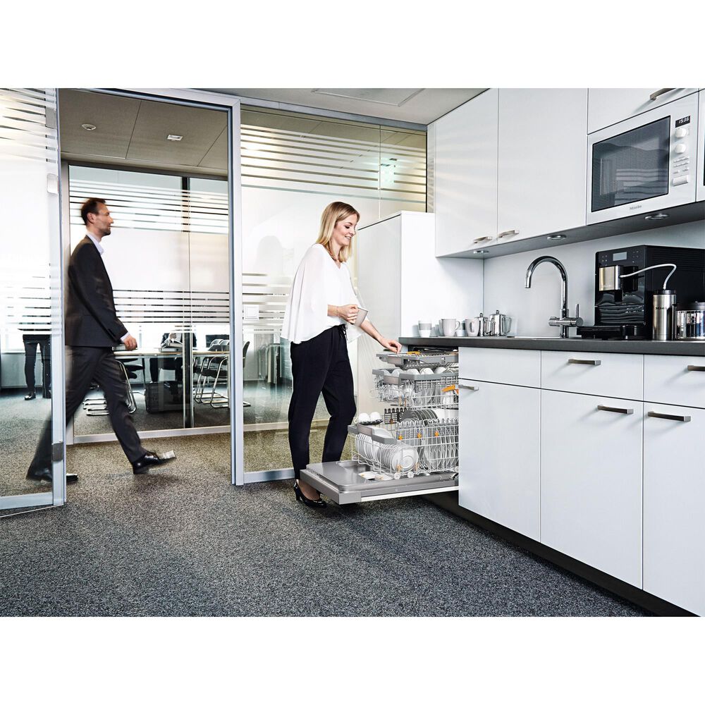 Miele Professional 24" Fully Integrated Built-In Smart Dishwasher with 16 Place Settings in Panel Ready, , large