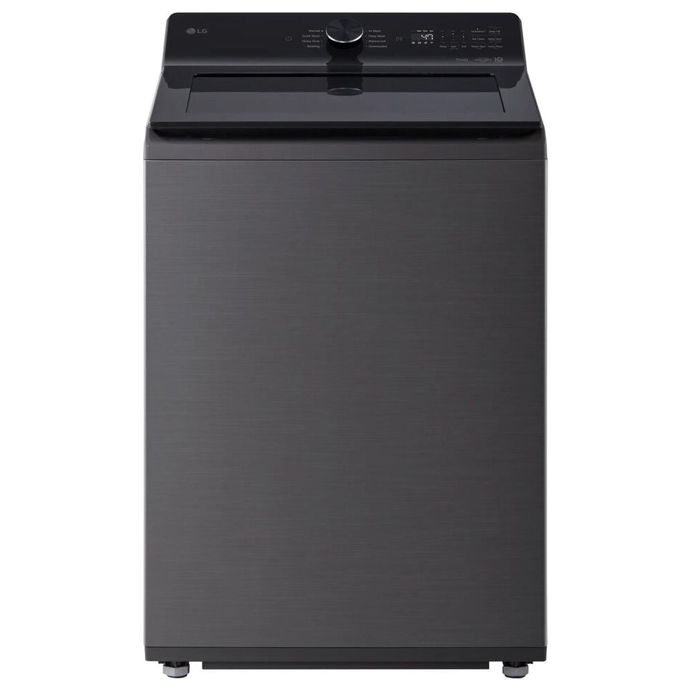 LG 4.8 Cu. Ft. Mega Capacity Smart Top Load Washer in Platinum Black, , large